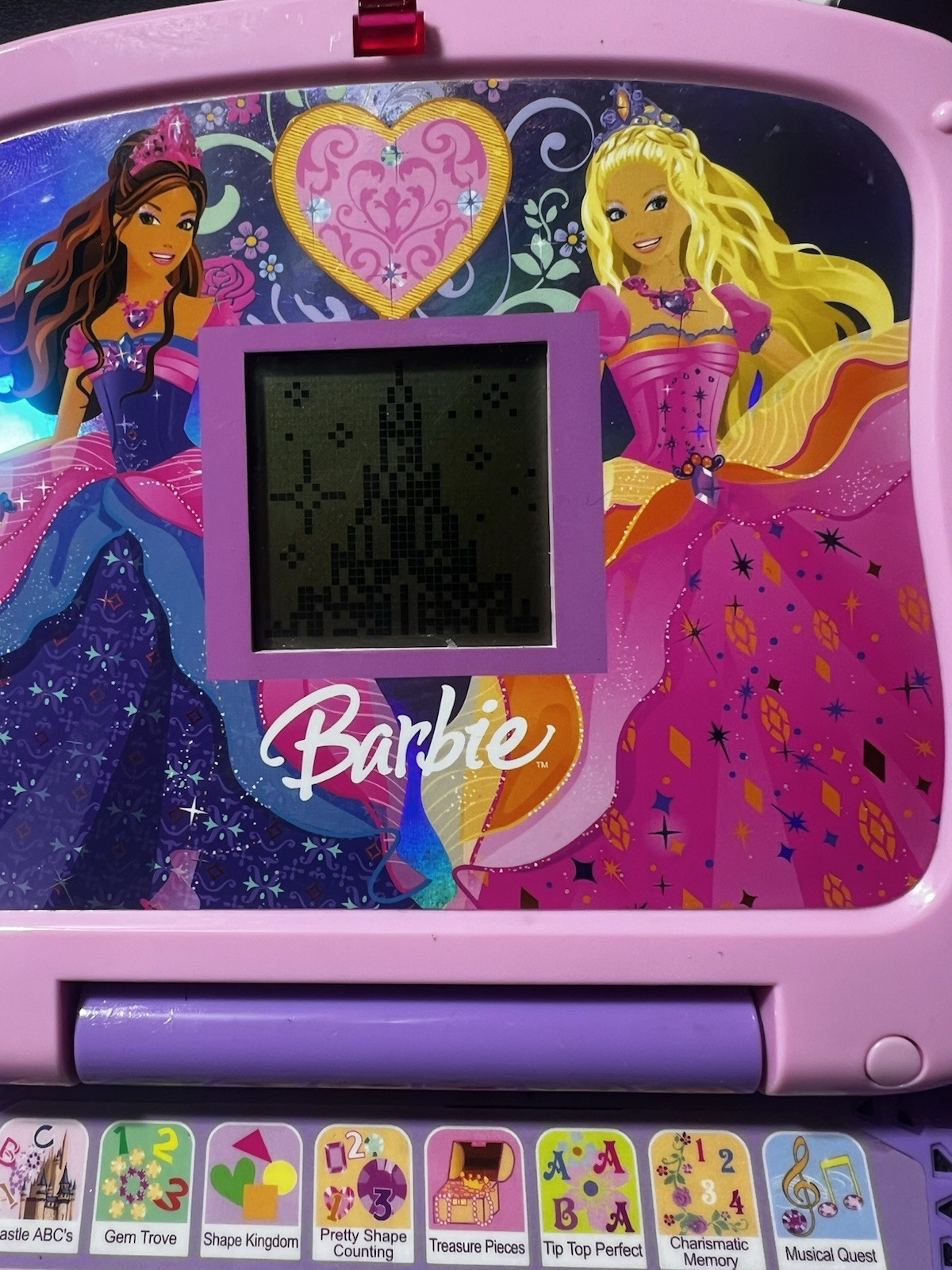 Barbie Educational Game by Oregon Scientific DJ68 ABCs Memory Counting Preowned