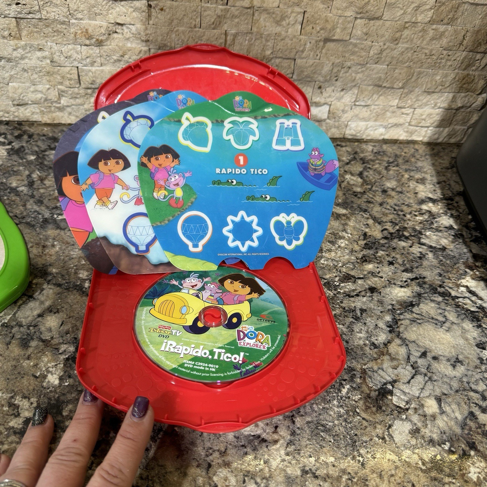 Fisher Price InteracTV DVD Based Learning Dora the Explorer Best Buggy Adventure