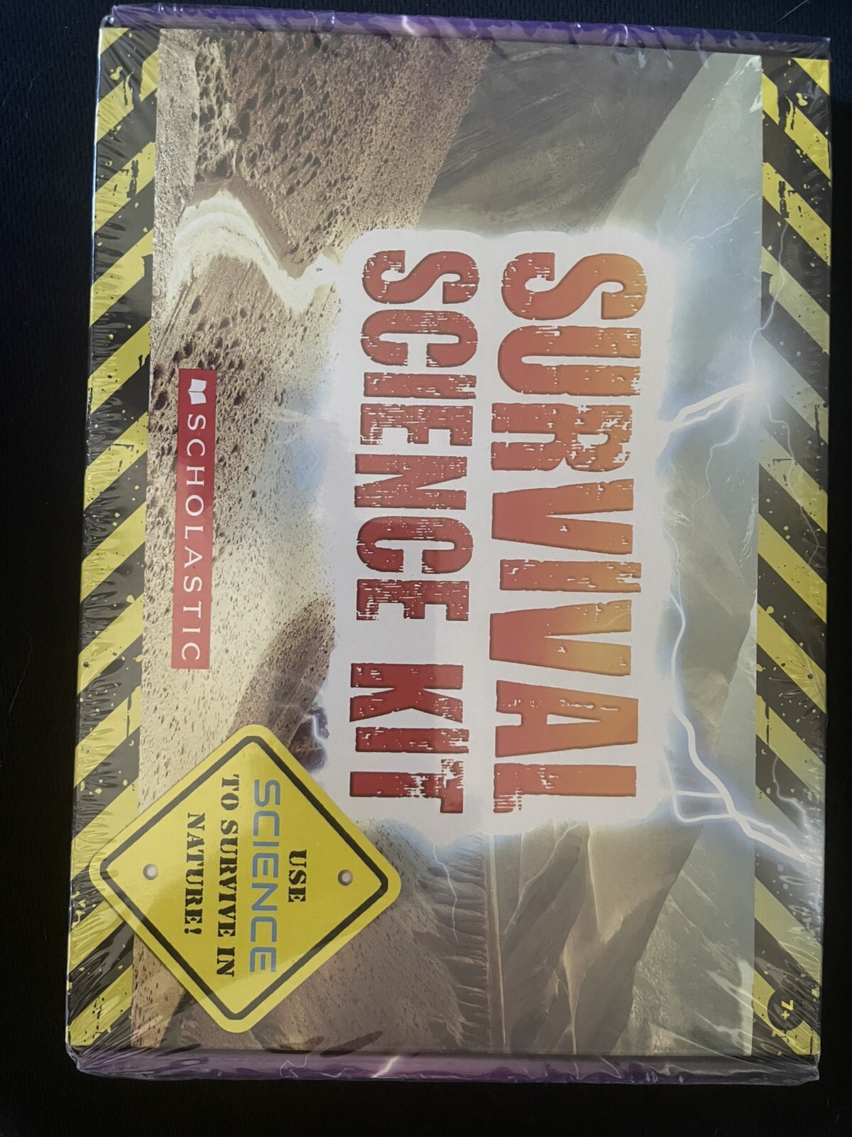 Survival Science Kit Scholastic – Binoculars, Compass, Flashlight, Whistle, More