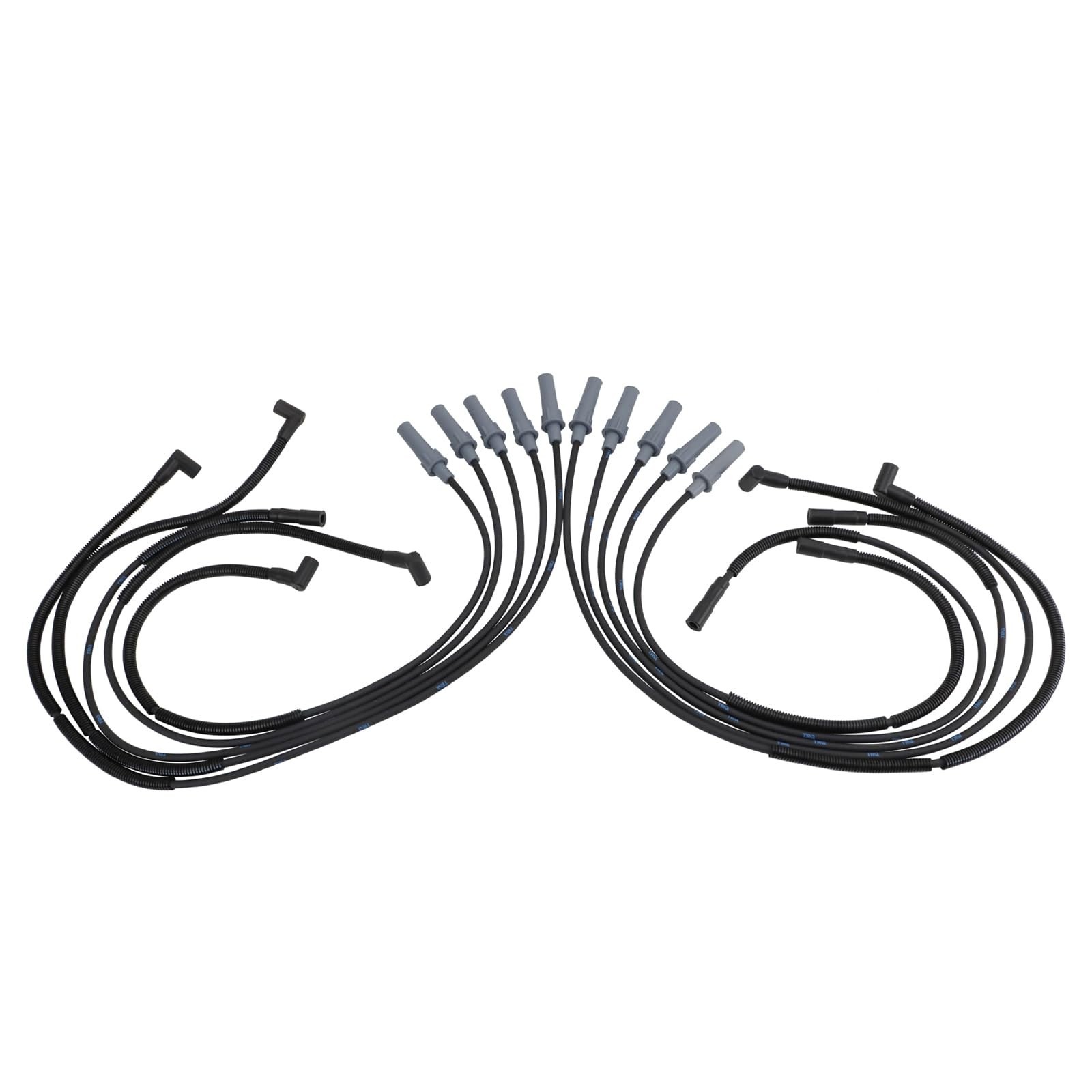 TRQ Spark Plug Wire Set Compatible with 2004 Dodge Ram 1500 2003-2010 Viper