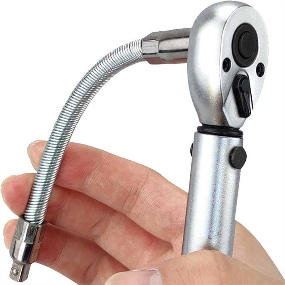 3pcs Flexible Ratchet Extension Rod Socket Extender for Impact Wrench Car Repair