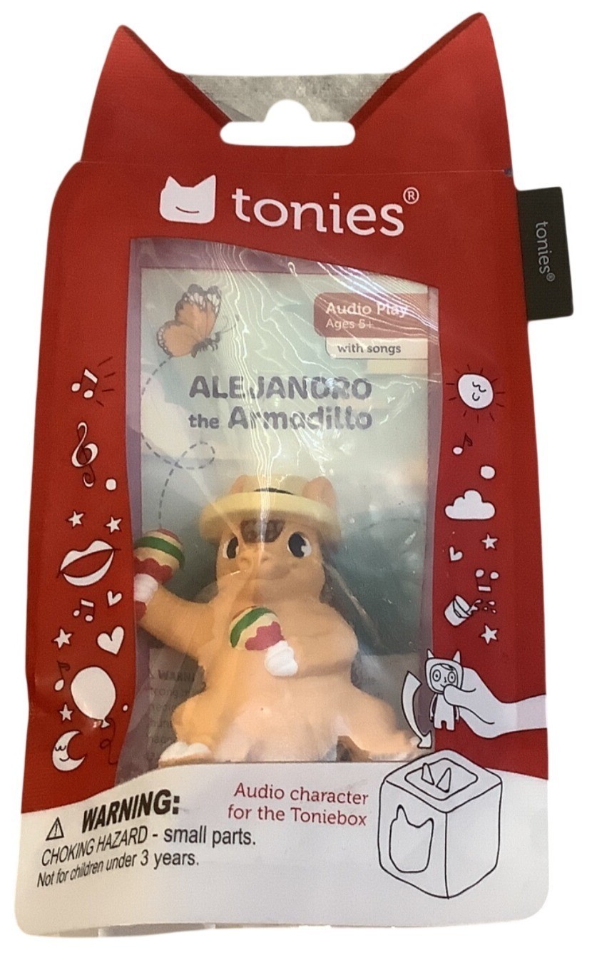 Alejanoro The Armadillo Tonies Audio Play With Songs Figurine For Toniebox