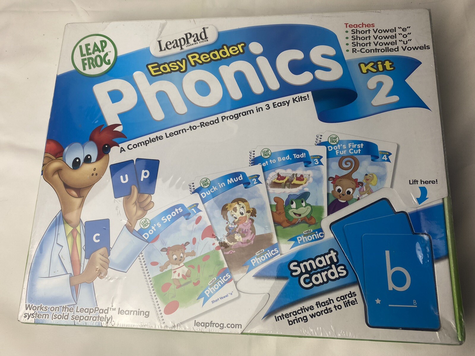 LeapPad Easy Reader Phonics Kit 2 Pre K – 1st Grade Educational Games