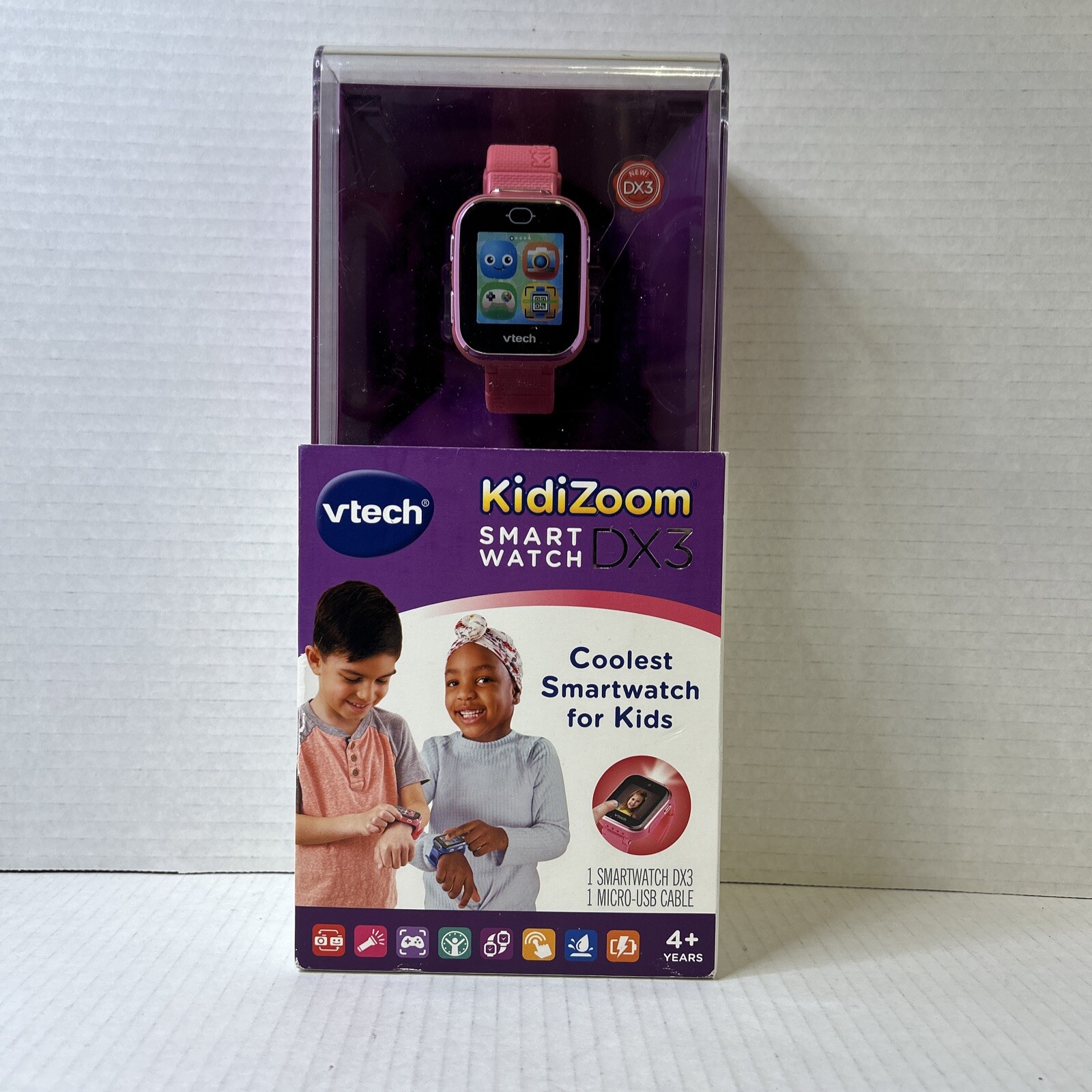 Vtech KidiZoom Smart Watch DX3 80-549050 Pink