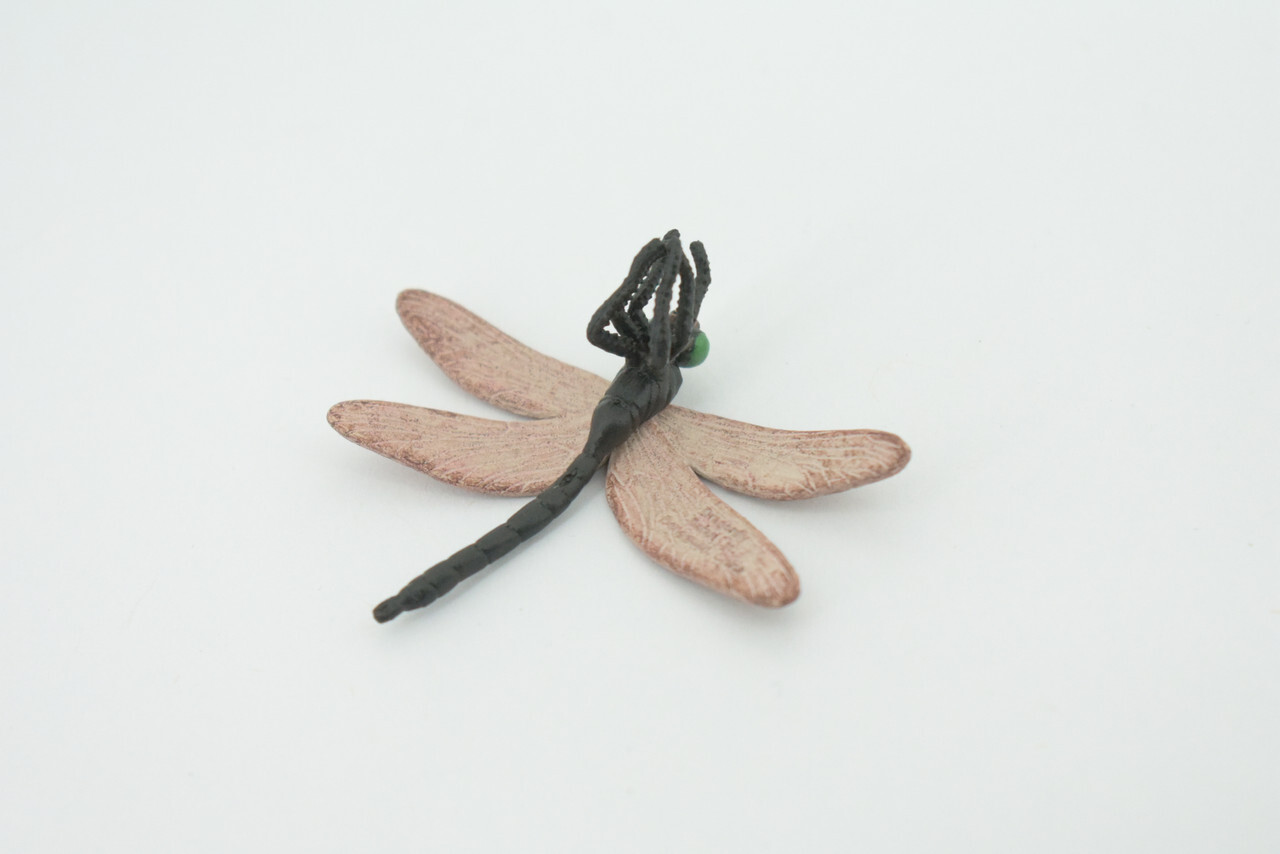 Dragonfly Toy Hand Painted Rubber Realistic Dragon Fly, Gift, 2 1/4″ SF18 B31