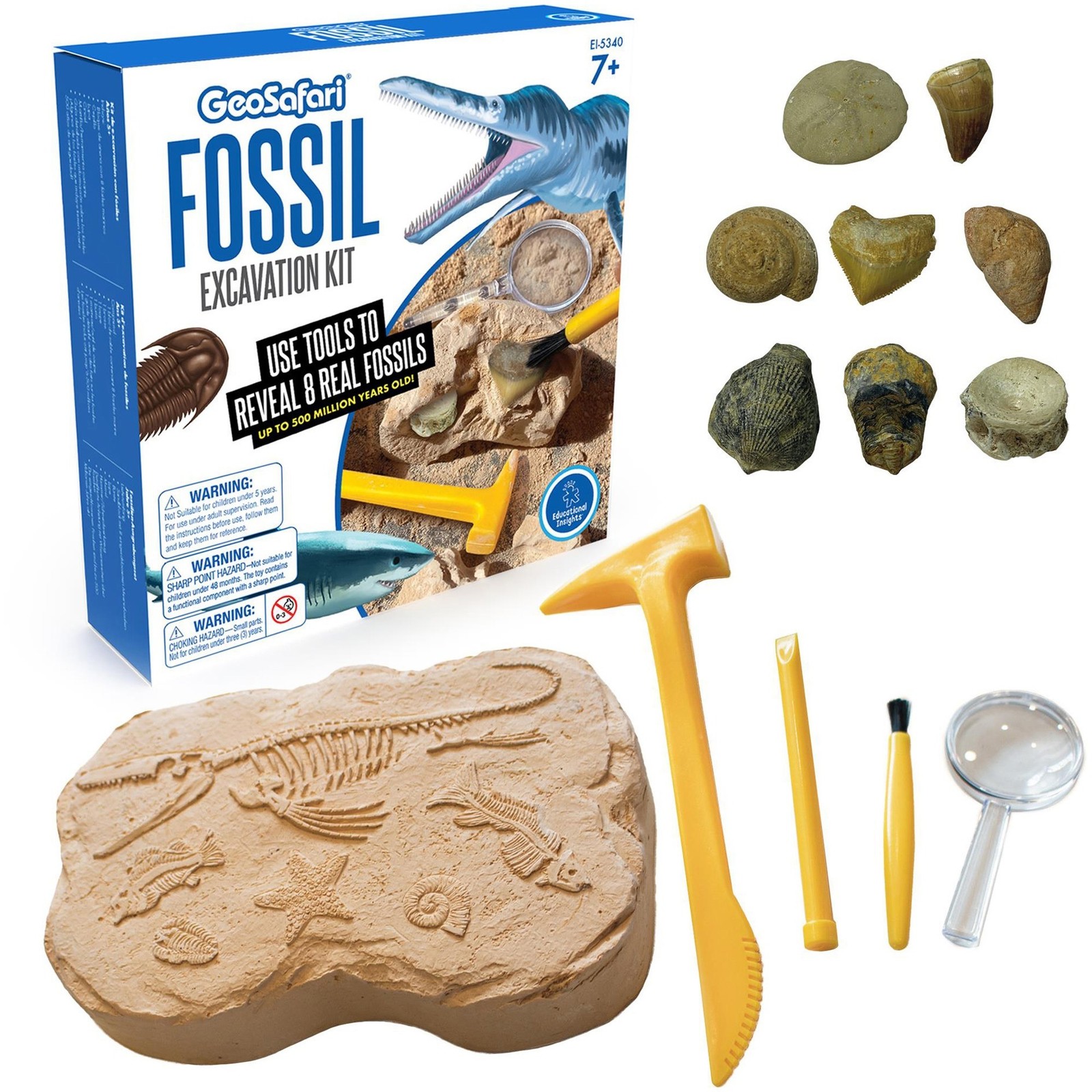 GeoSafari Fossil Excavation Kit (eii-5340) (eii5340)