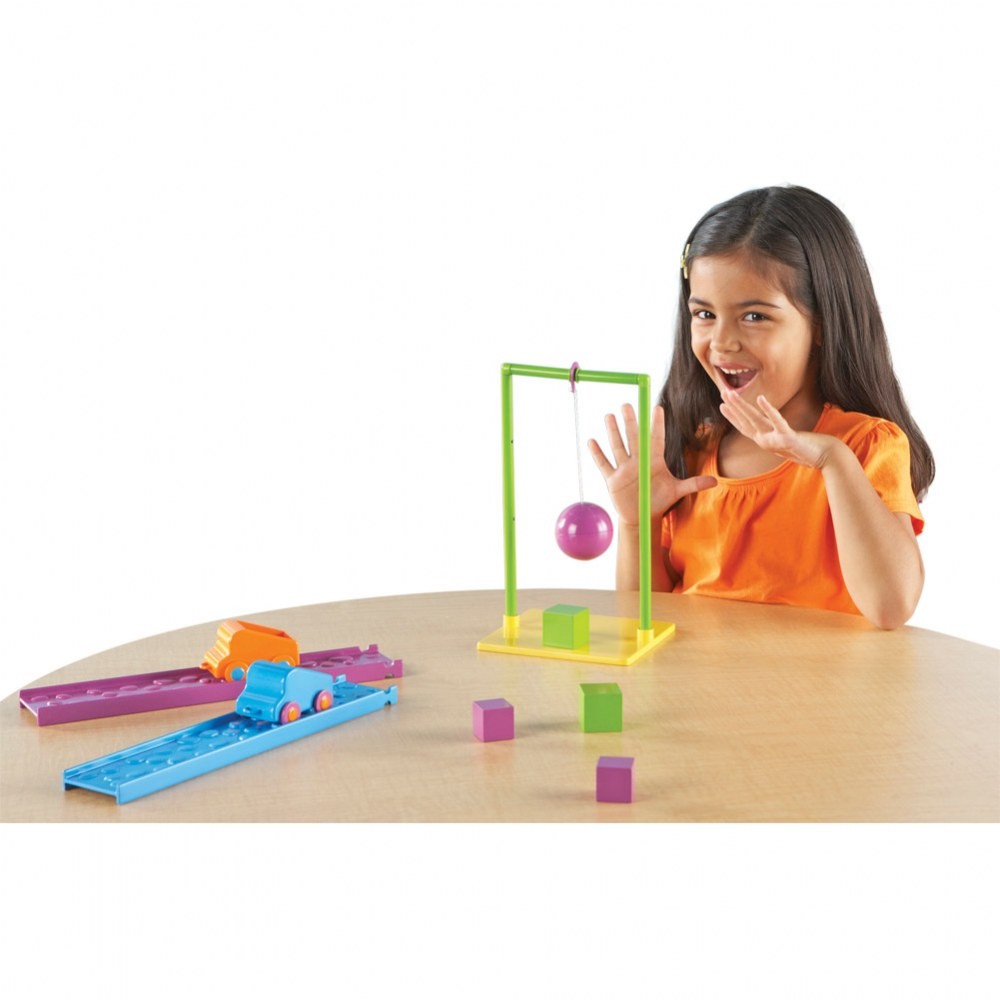 Learning Resources Force & Motion STEM Activity Set – 20 Pieces