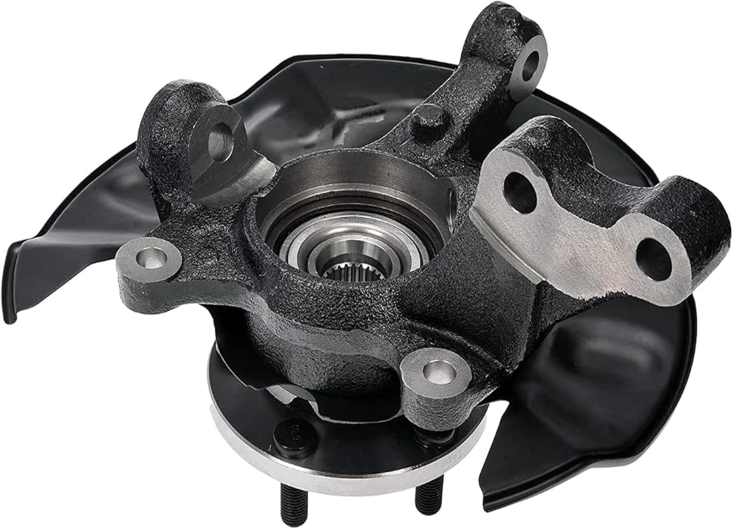 Front Driver and Passenger Side Steering Knuckle Wheel Hub Bearing pair