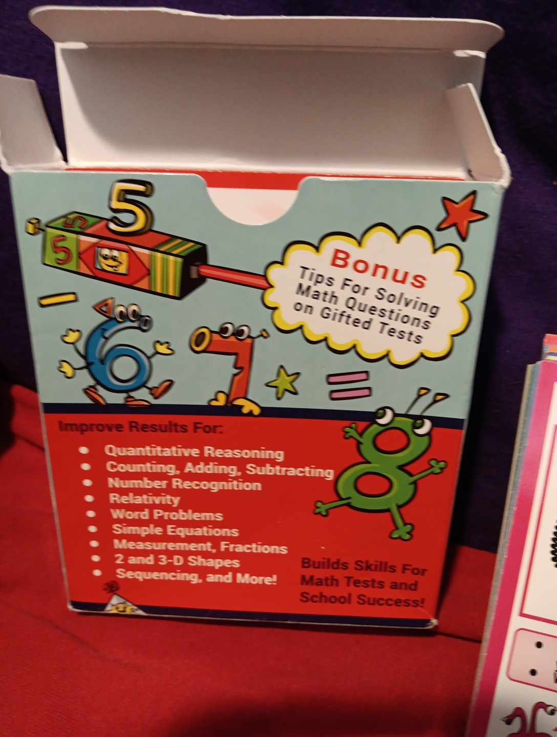 Gifted Testing – Flash Cards – Math Concepts – Pre-K to Kindergarten Complete VG