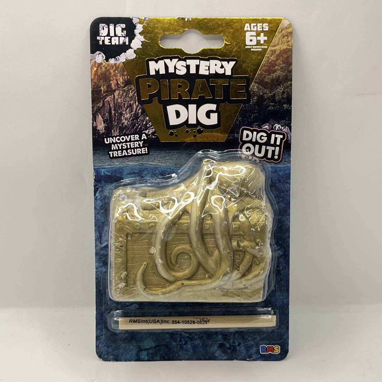 Dig Team – Mystery Pirate Dig – Ages 6+ Fun Activity – New Unopened