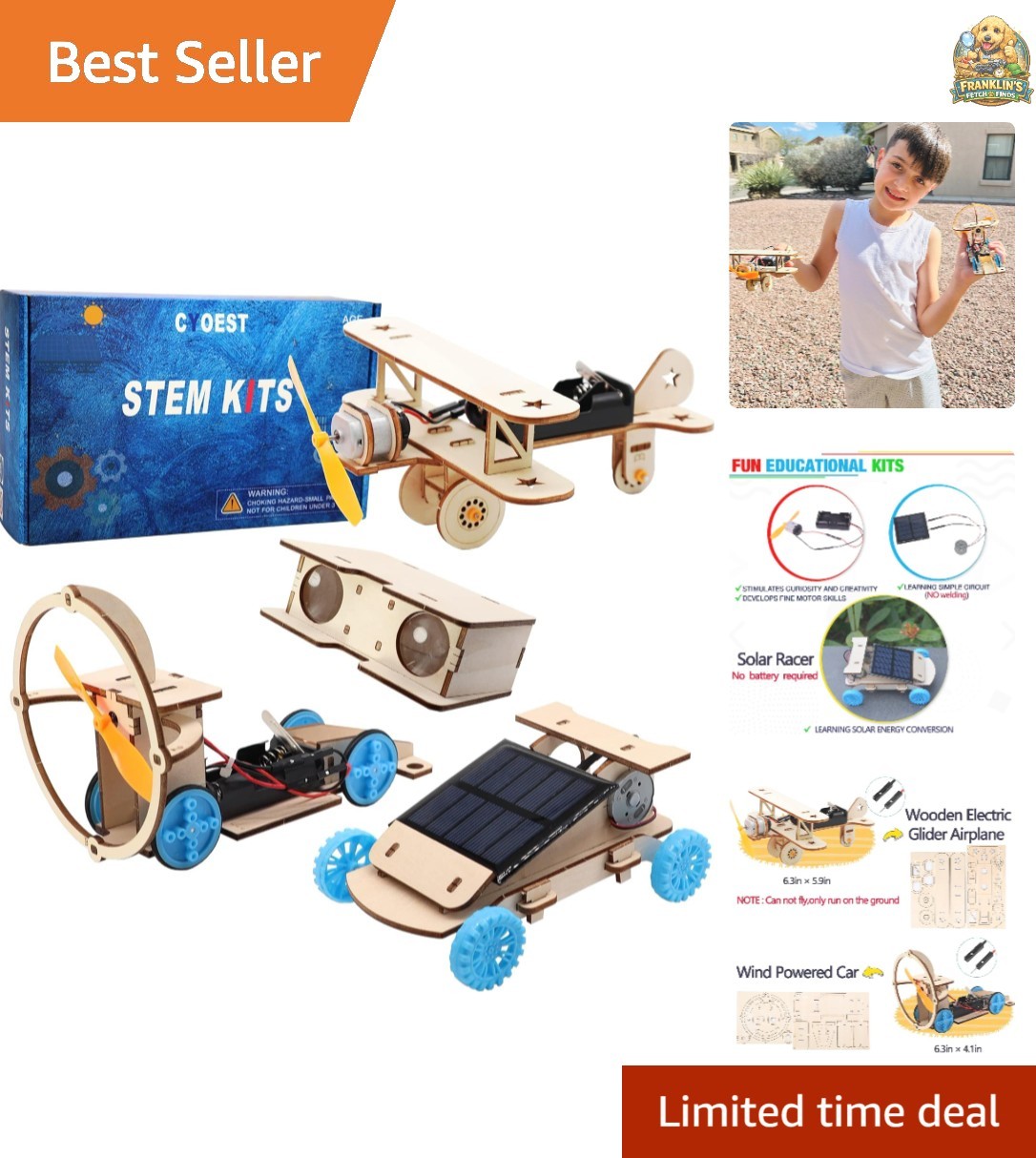 STEM Kits for Kids Age 8-10-12-14, Science Projects for Kids Ages 8-12, Stem …