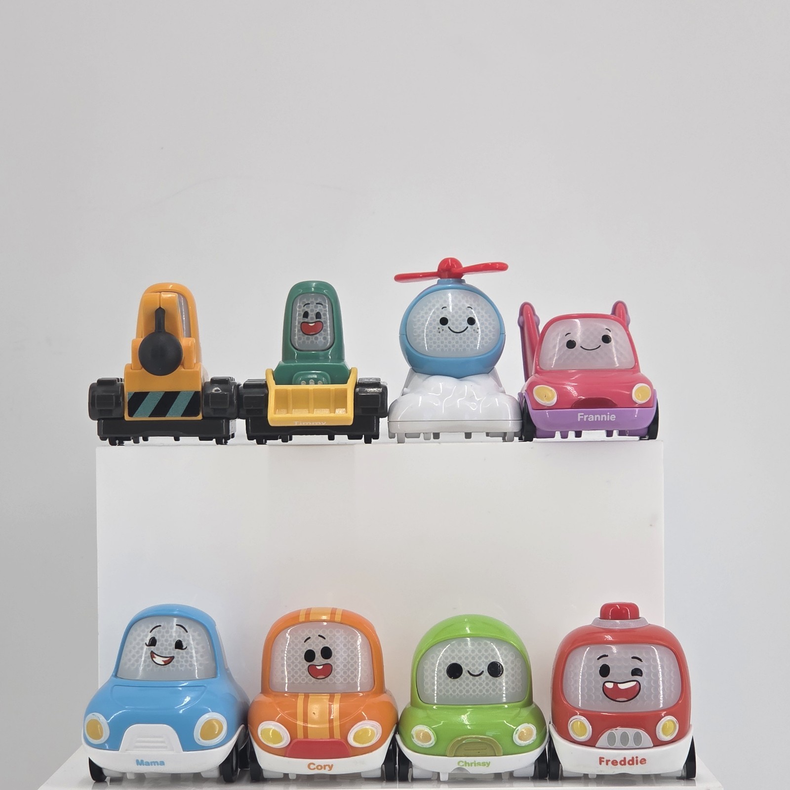 Vtech Toot Toot Full Set Of 8 Cory Carson Mini Car Playzone Toy Vehicle Bundle