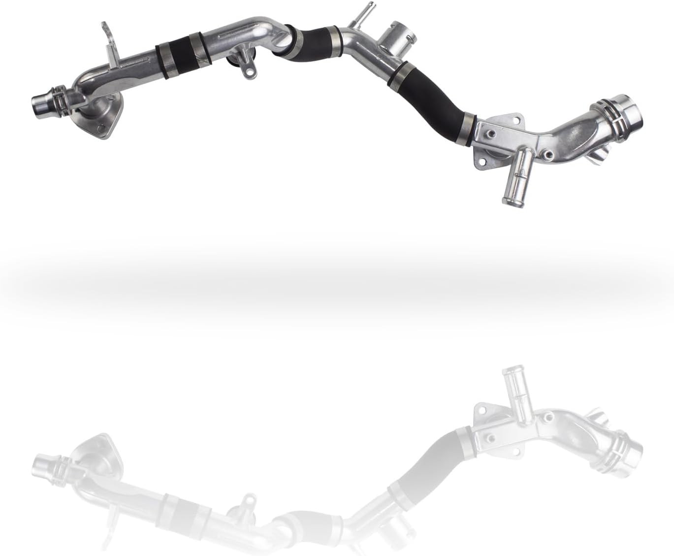 Upgraded aluminum Engine Coolant Radiator Pipe Water Hose Line Compatible with