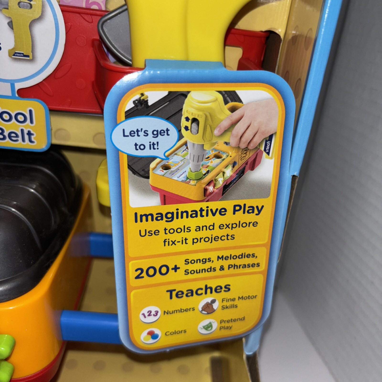 VTech Drill & Learn Toolbox™ Pro Play Construction Toys & Tools with Accessories