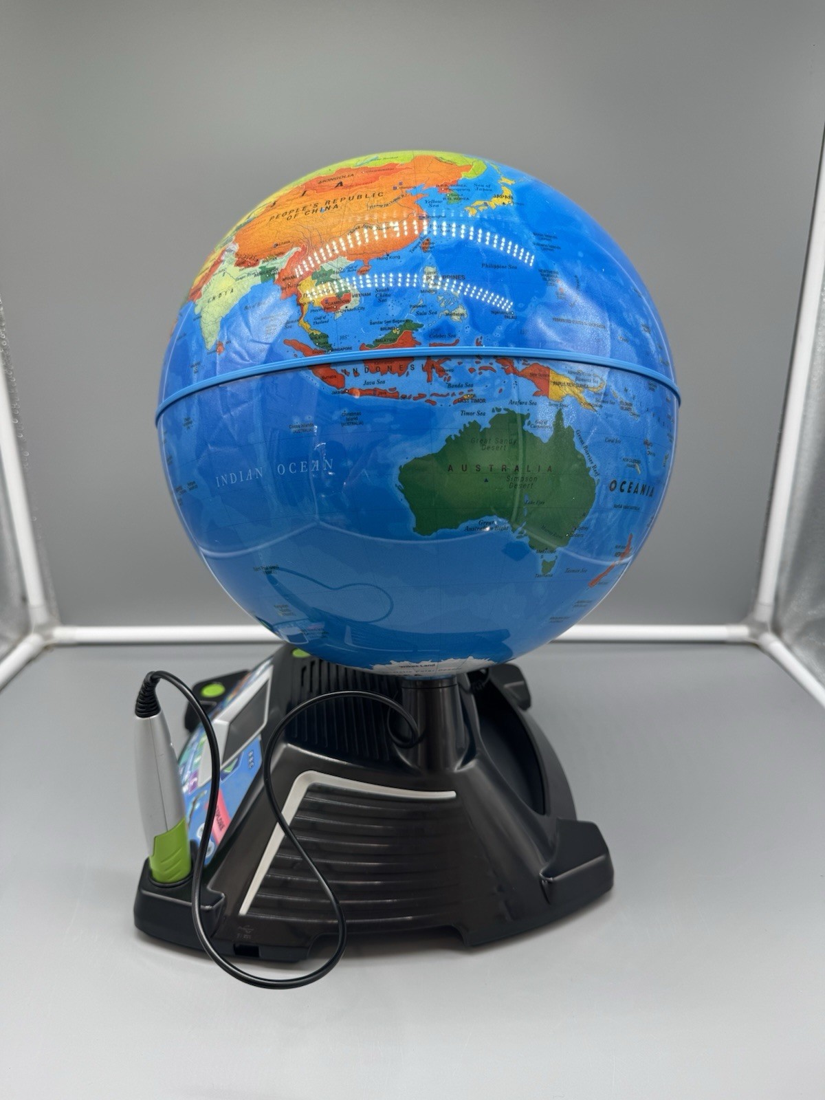 Leap Frog Magic Adventures Globe & Stylus Electronic Learning Toy (Tested)