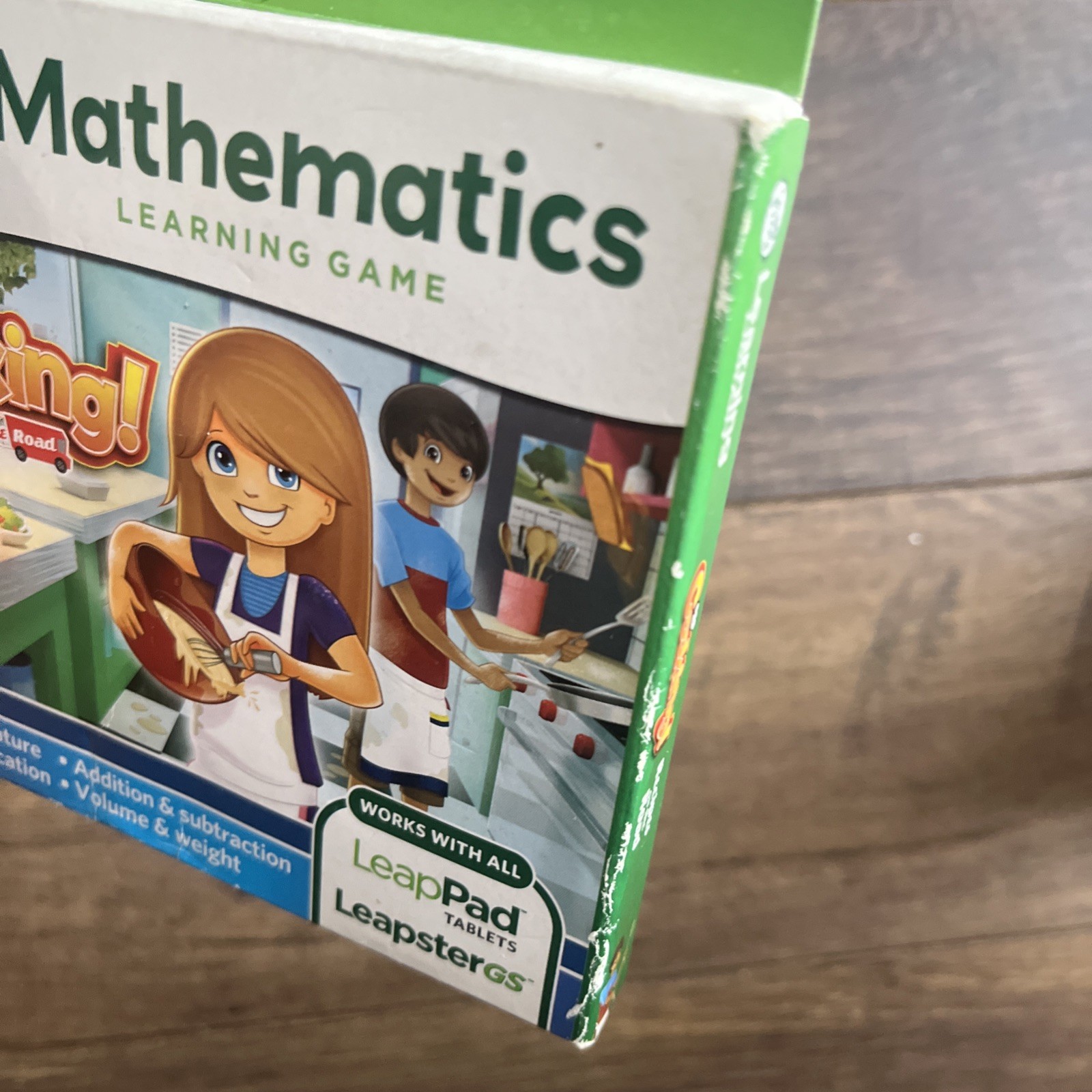 LeapFrog Explorer Cooking Recipes On The Road Game LeapPad LeapsterGS Math. Read