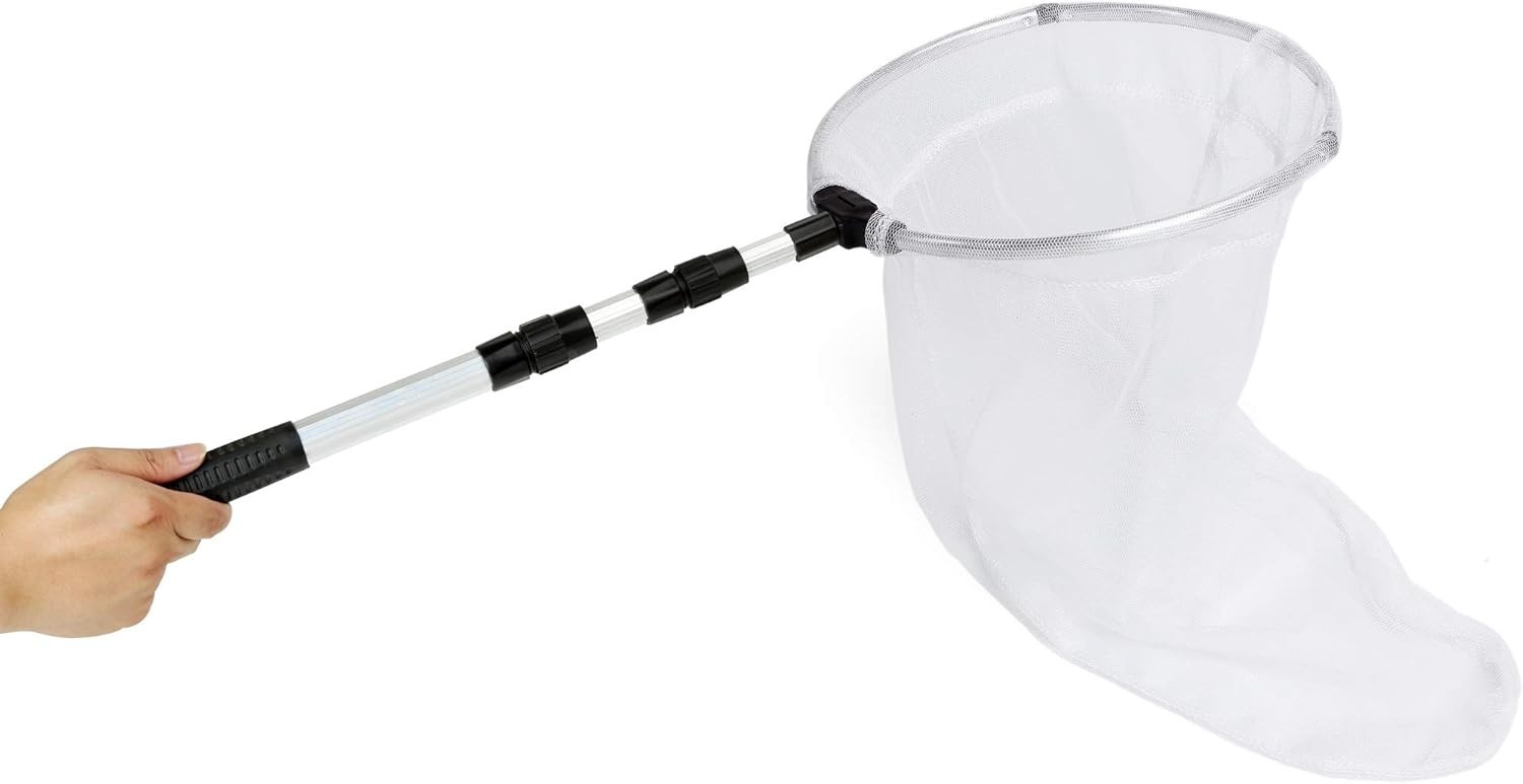 Professional 12″ Butterfly Net – Telescopic to 36″, Lightweight and Durable