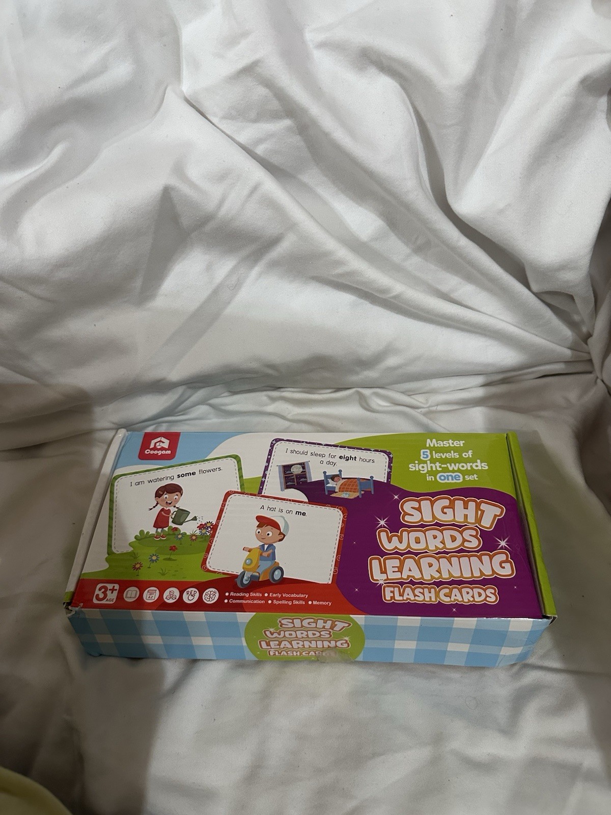 Sight Words Learning Flash Cards. 5 Levels. Used Once. See Details.