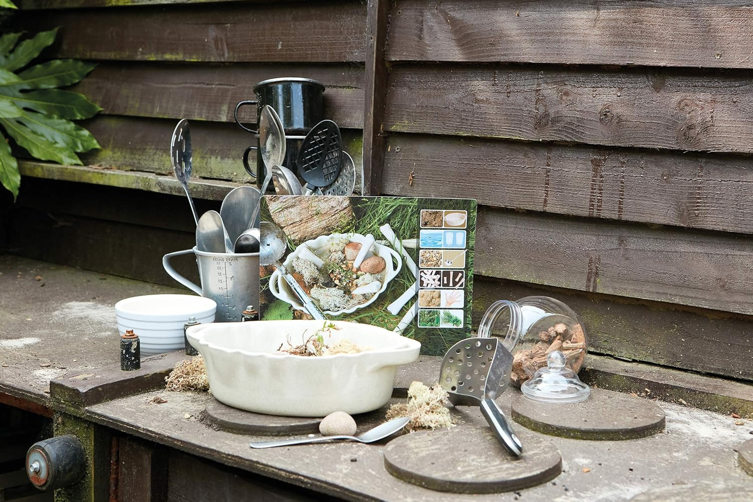 Mud Kitchen Activity Cards