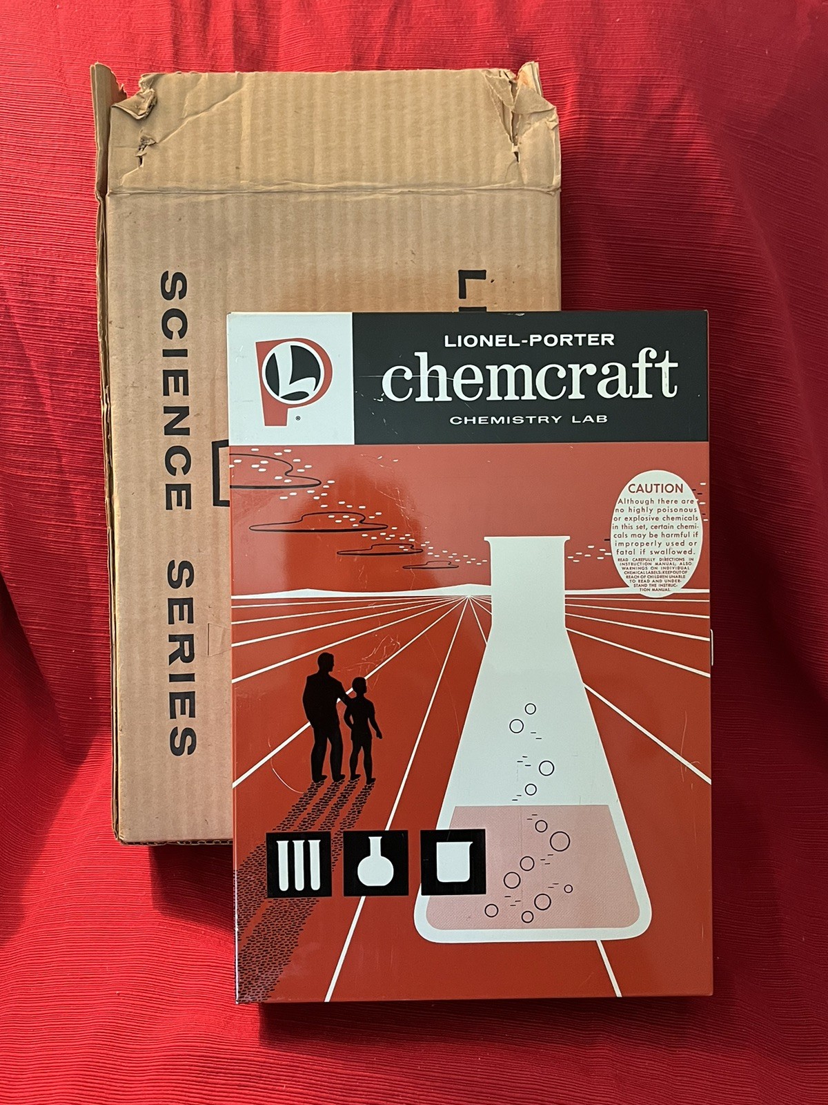 Lionel-Porter Science Series Chemcraft 21010 Chemistry Set Lab Vintage