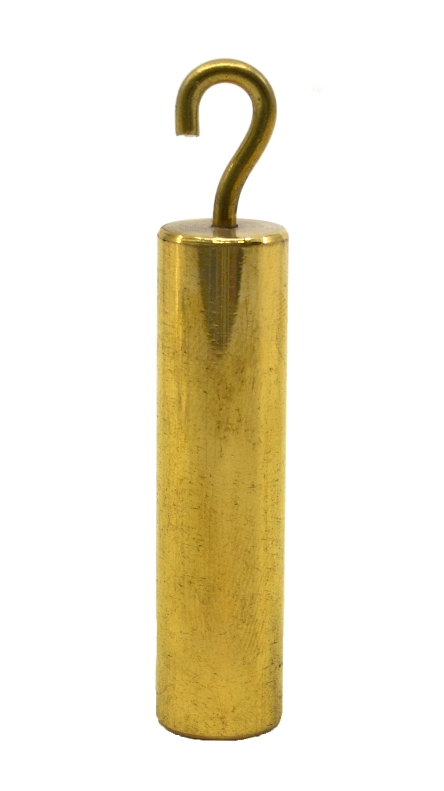Specific Gravity Cylinder with Hook, Brass – 2″ x 0.5″ – Eisco Labs