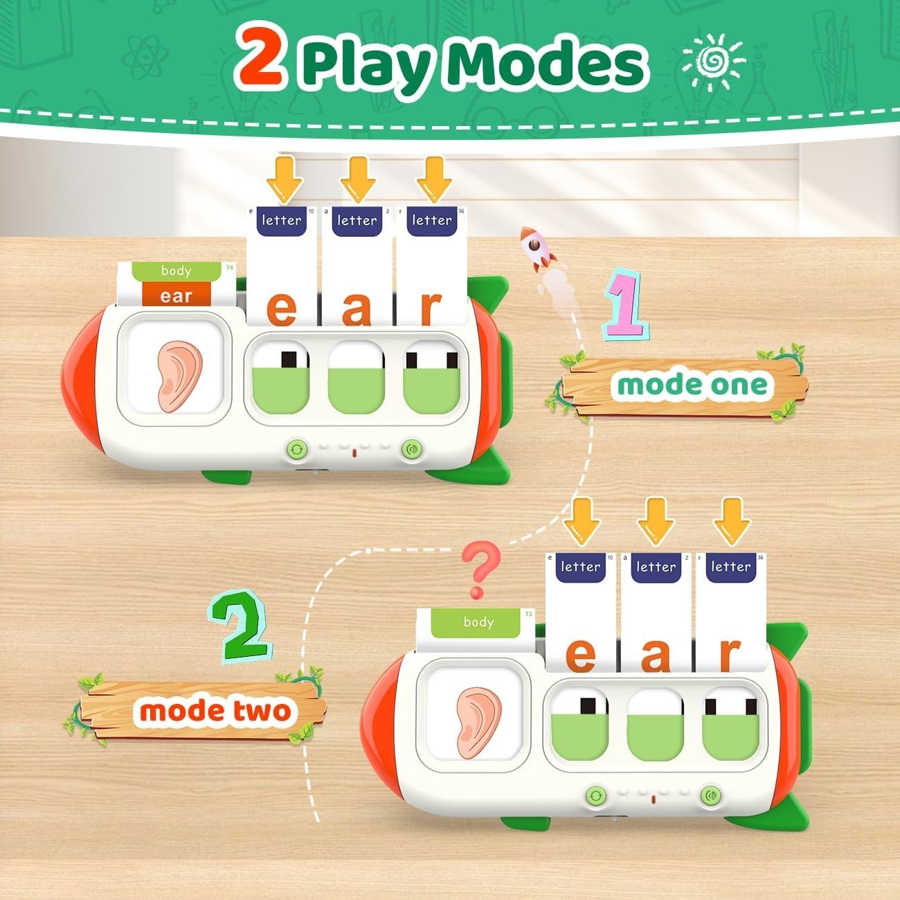 Letter Matching Games – Educational Toy for 3-6 Olds