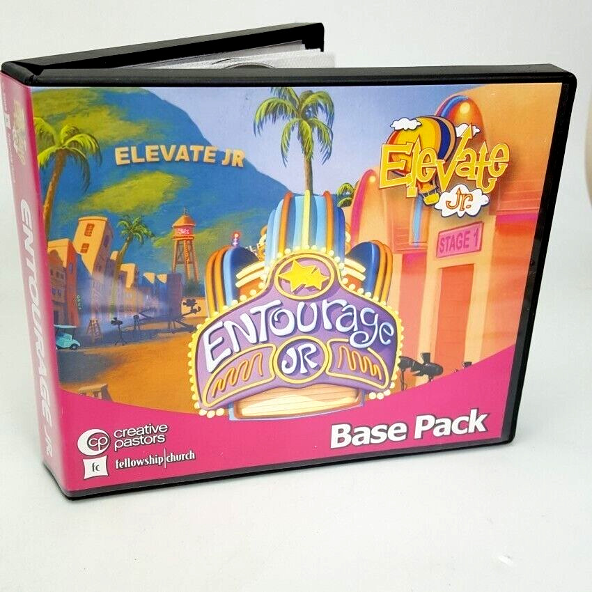 Elevate Jr Entourage Junior Base Pack DVD CD Bible Youth Church God In Case