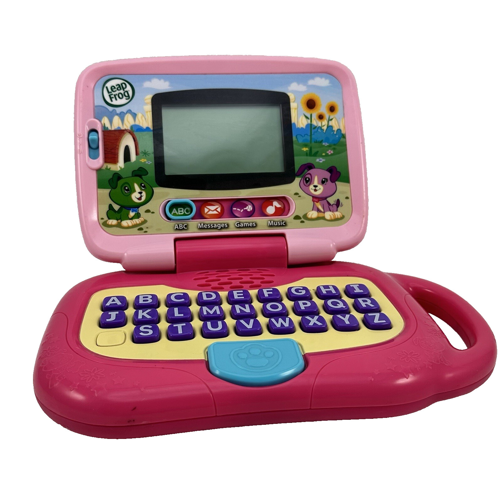 LeapFrog 2 In 1 My Own LeapTop Touch Laptop Tablet Computer For Kids Pink Tested