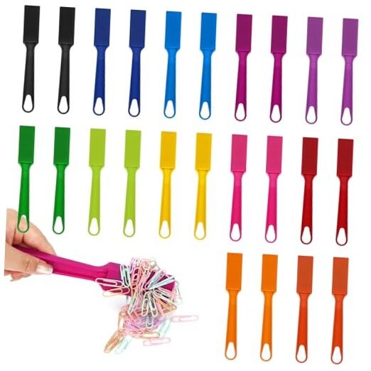 24 PCS Magnetic Bingo Wands for Kids 7.87 Inch 12 Colors Magnet Sticks 24 Pcs