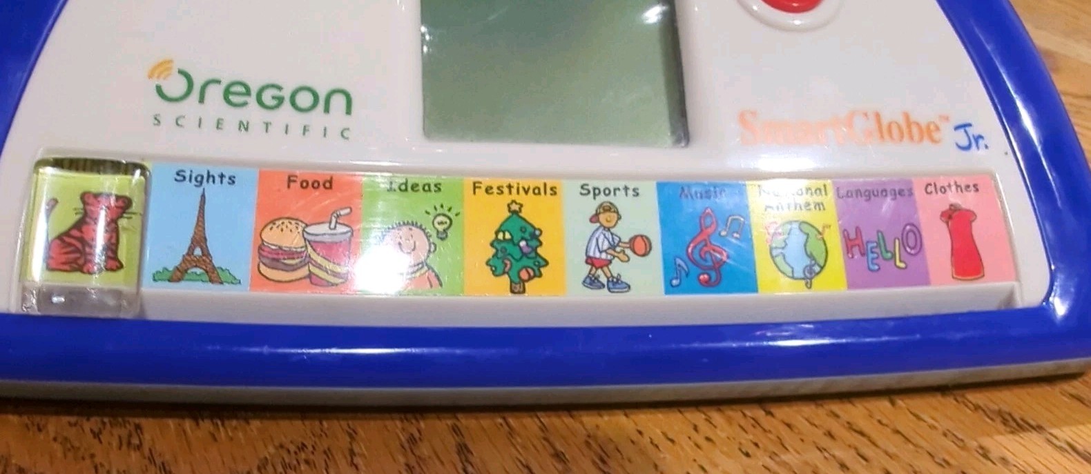 Oregon Scientific~Interactive Talking Smart Globe Jr. Learning Toy 10 Subjects
