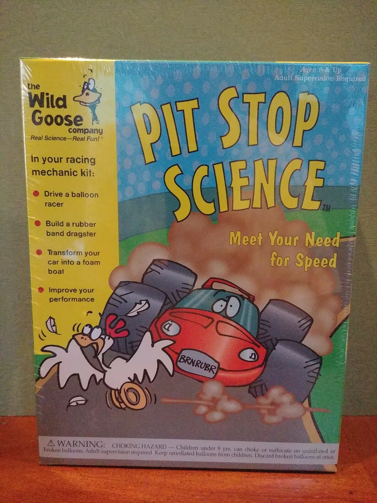 Pit Stop Science Racing Kit by the Wild Goose Company NEW SEALED