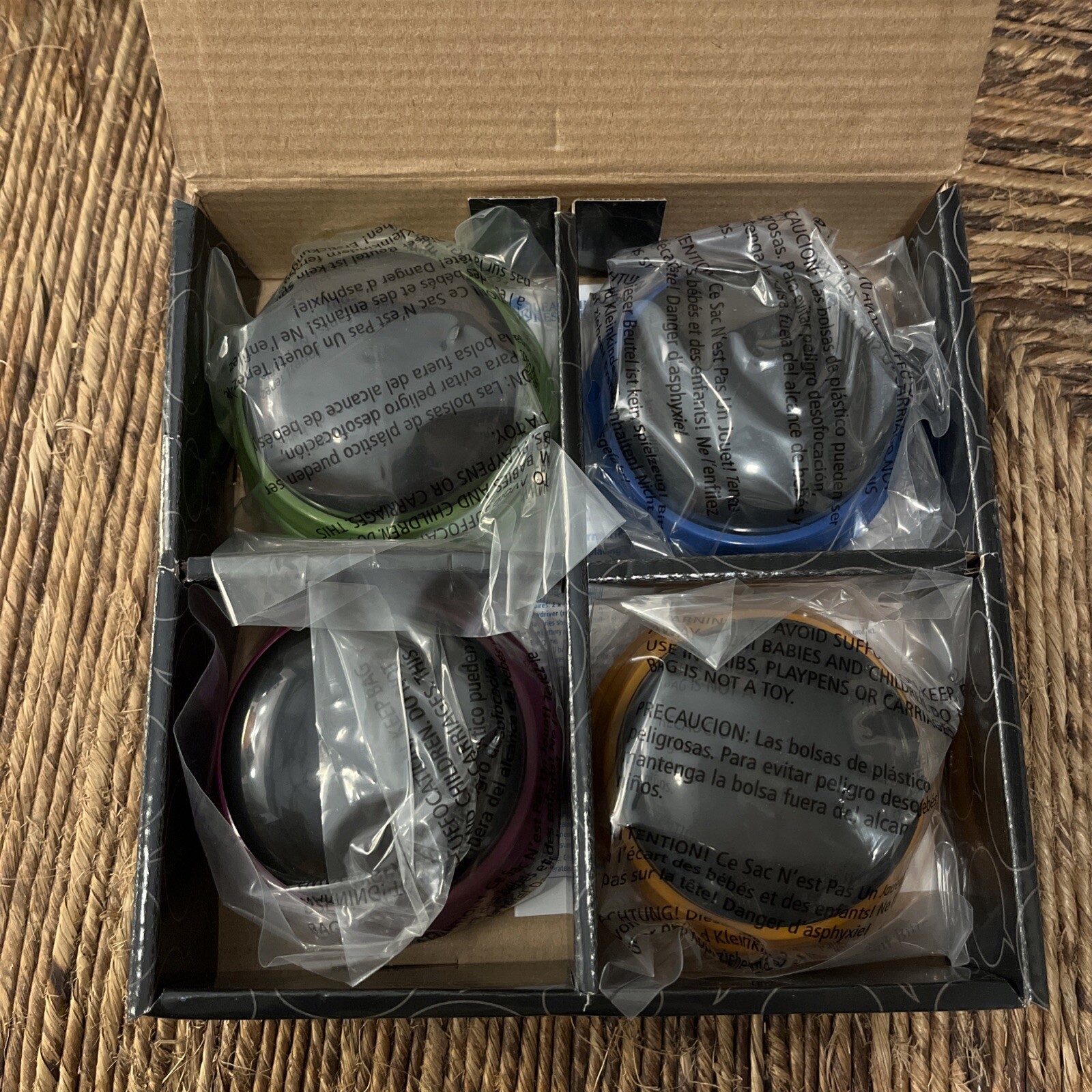 Learning Resources Recordable Answer Buzzers Talking Button Set of 4 New in Box