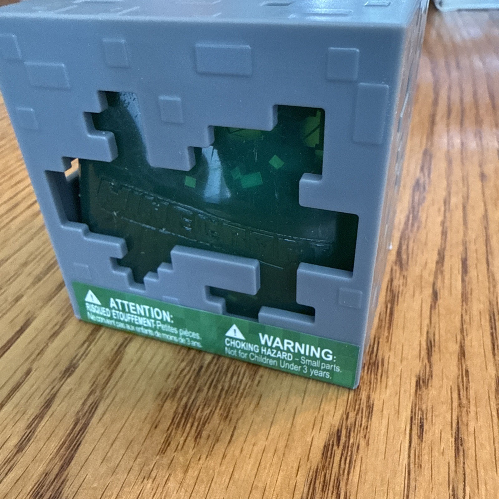 Minecraft Squishy Jelly Cube (Like Needoh Nice Cube) GREEN VIRAL – New in hand