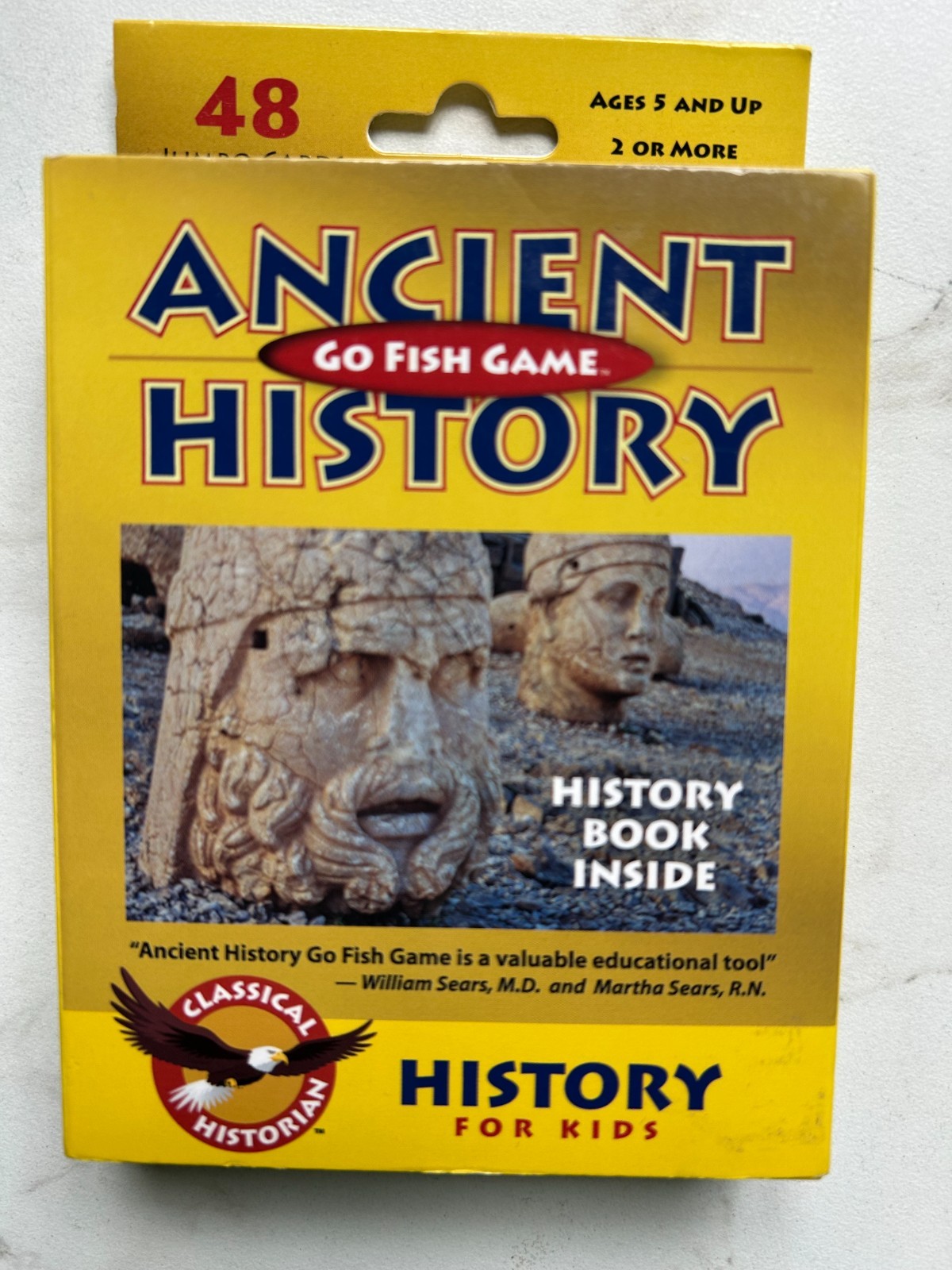 Ancient History Go Fish Game by Classical Historian **NEW!**