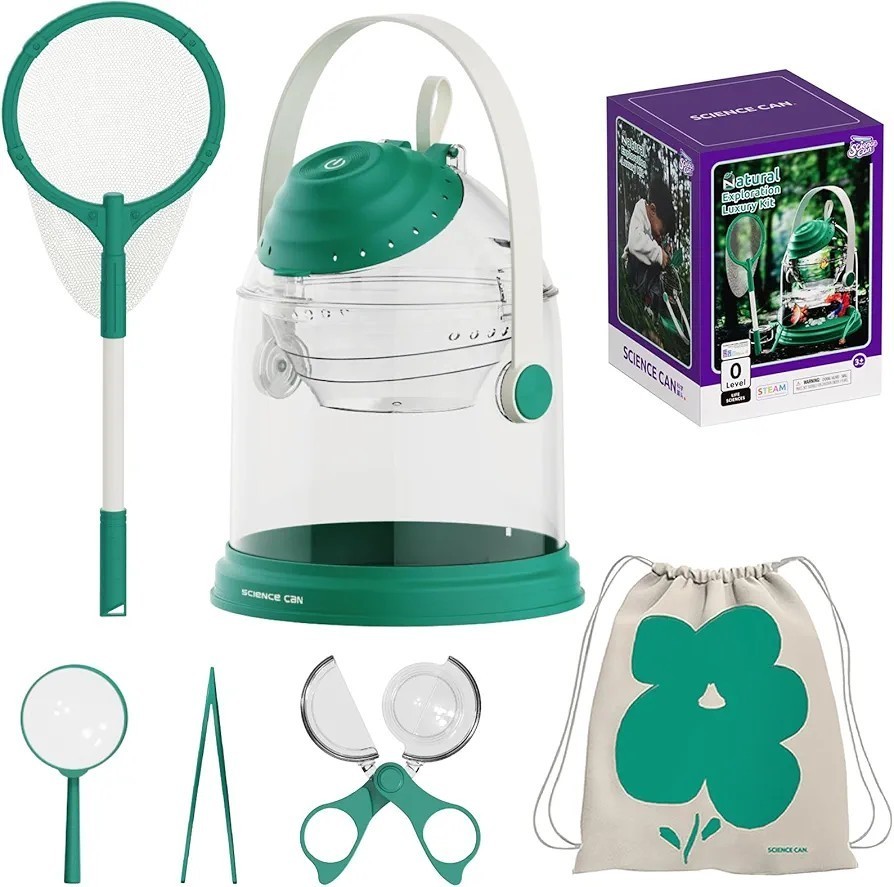 Nature Exploring outdoor Science kit with Light- ScienceCan