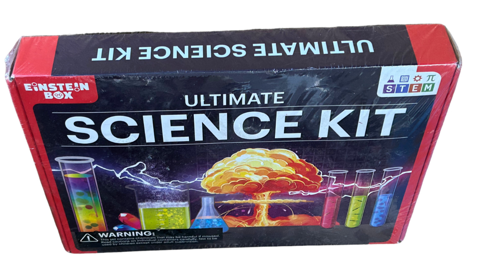 Einstein Box Ultimate Science Kit – STEM Projects – 120 Experiments for Ages 8+