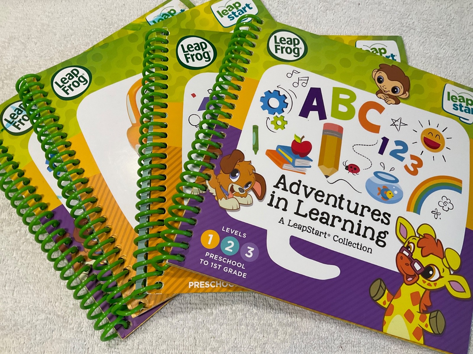 LeapFrog LeapStart Scout & Friends Math, Adventures Learning, Cory Carson Books