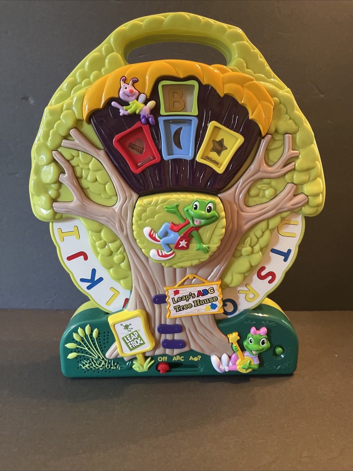 LeapFrog Leap’s ABC Tree House Letters Phonics Music & More WORKS! D