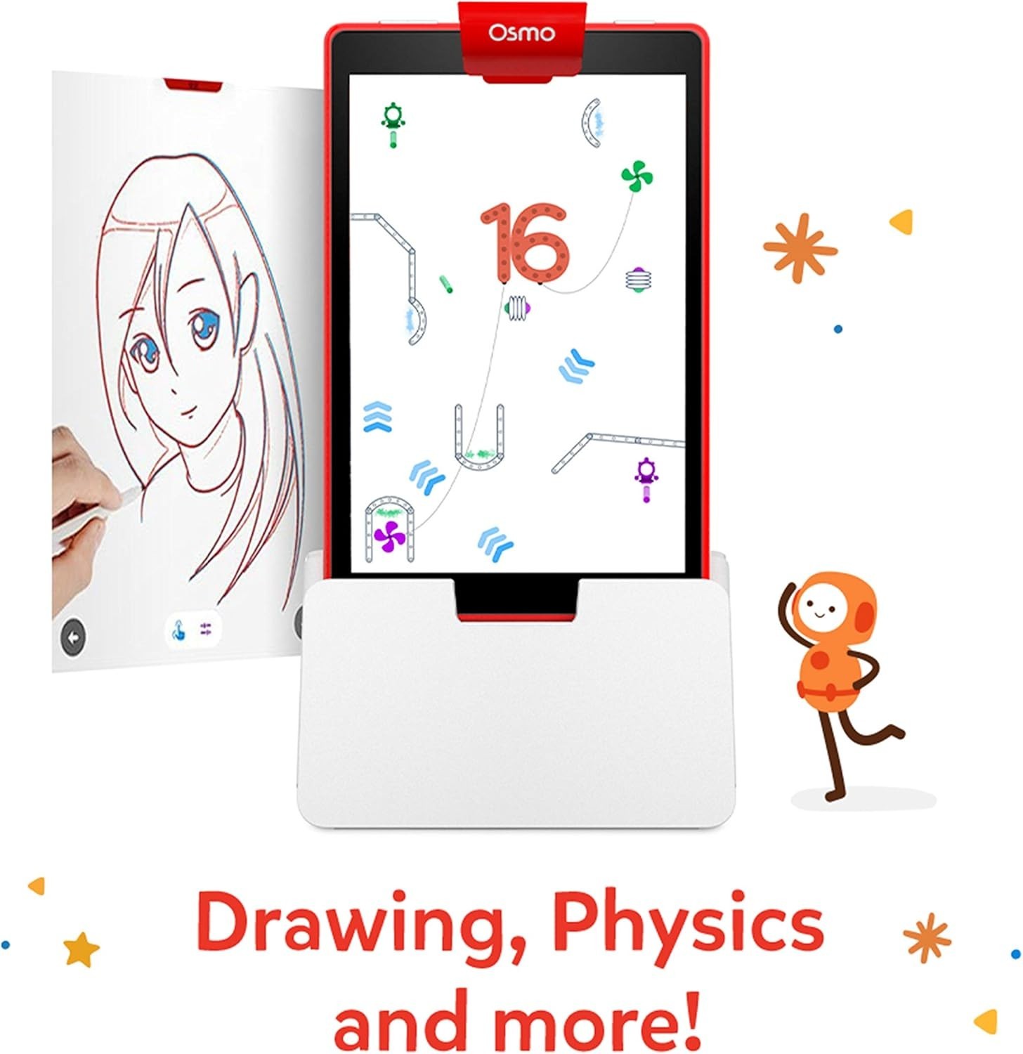Osmo – Base for Fire Tablet – Educational Learning Games for Boys & Girls-Physic