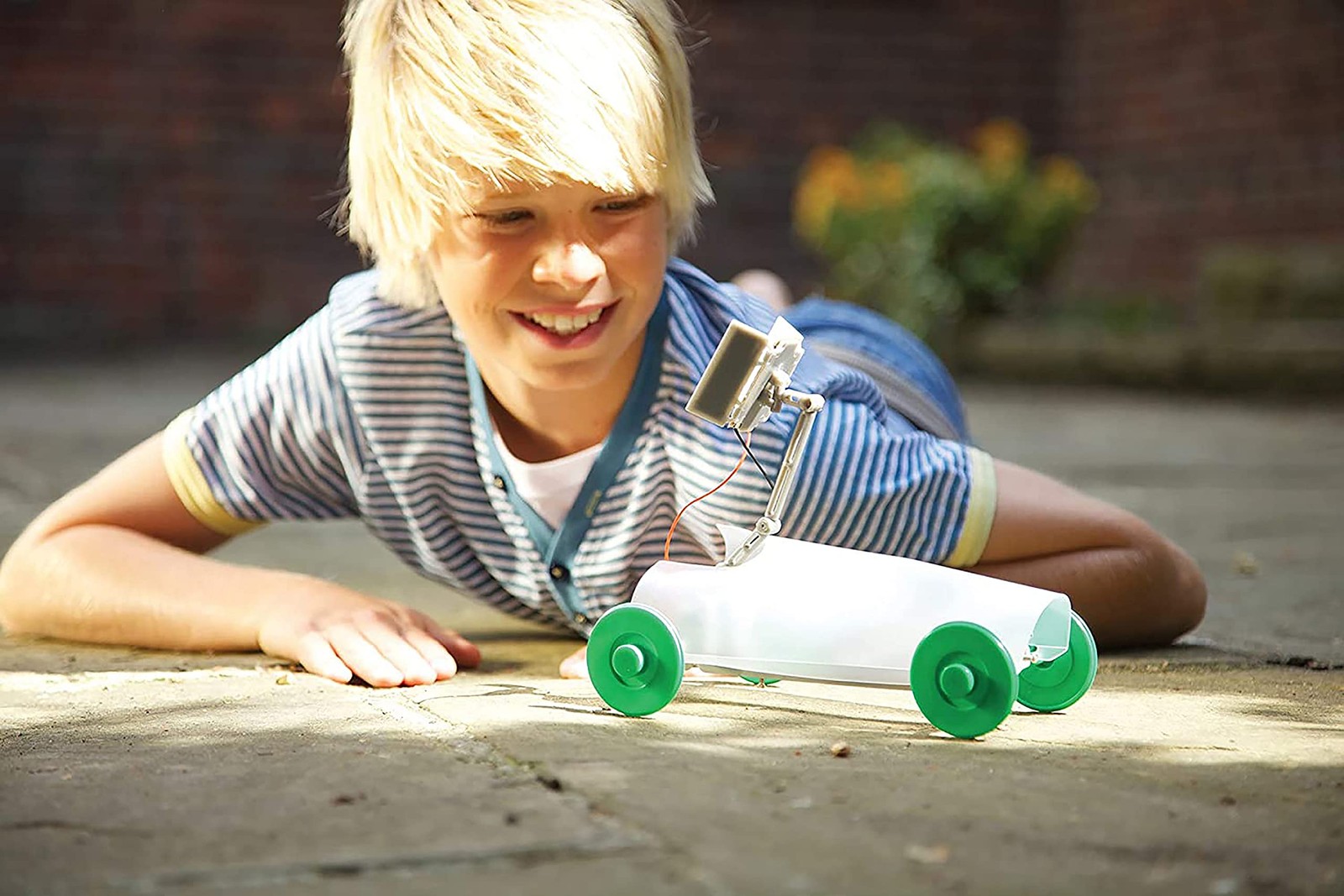 Green Science Solar Rover, DIY STEAM Powered Kids Science Kit, Boys & Girls A…
