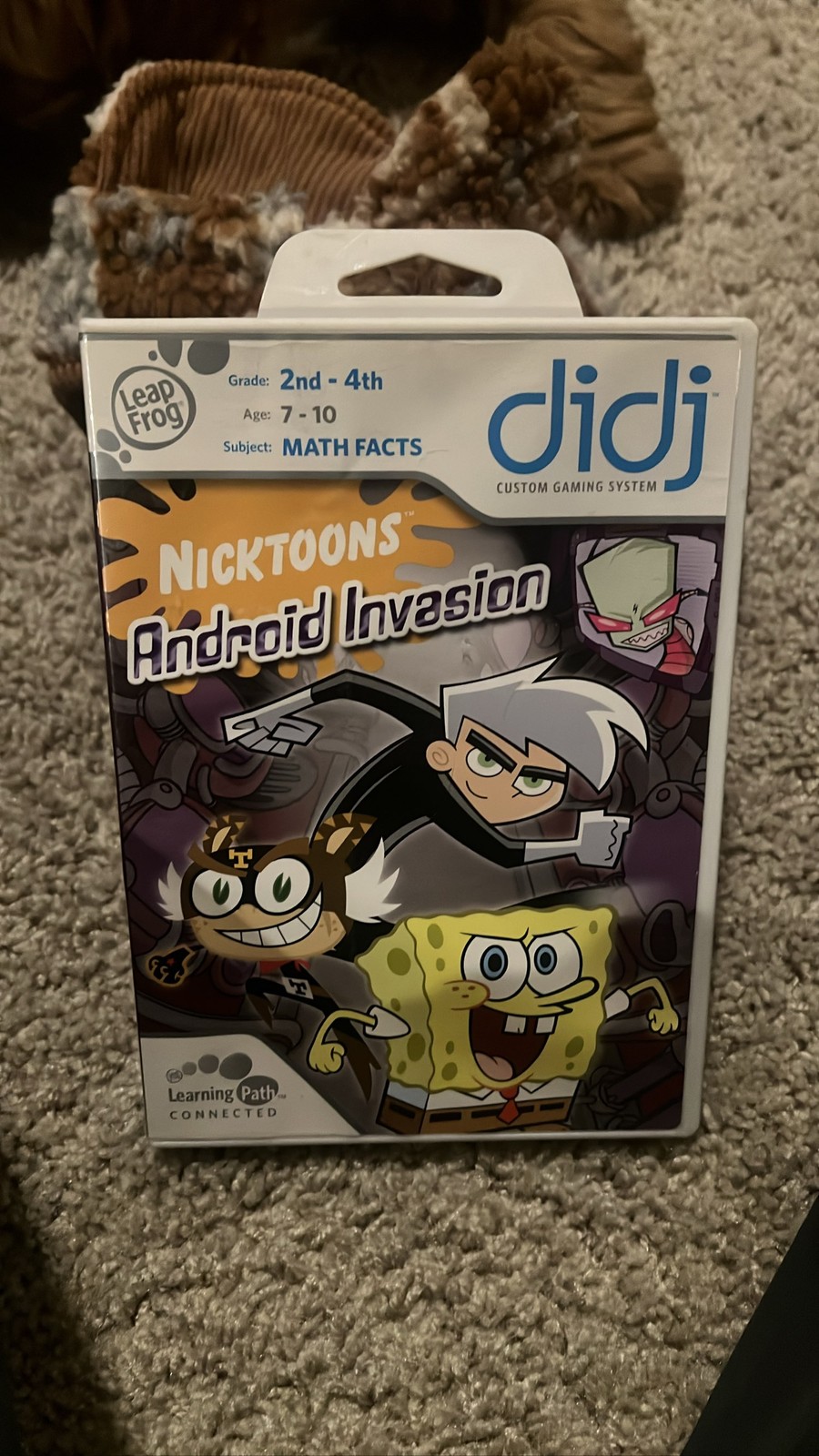 LeapFrog Didj Nicktoons Android Invasion Math Facts Game