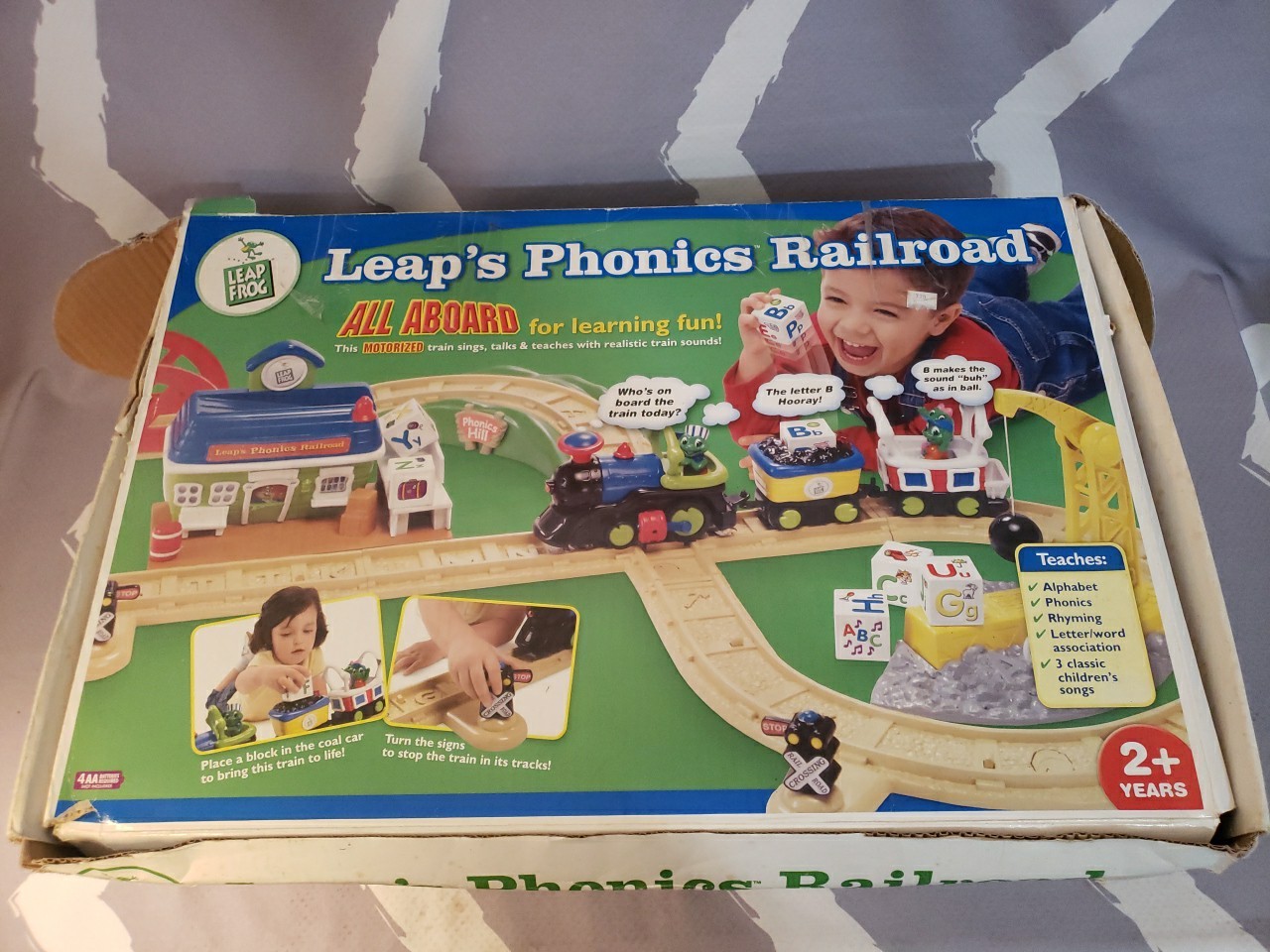 Leapfrog Leap’s Phonics Railroad Train Set ABC Complete – *Read Description*