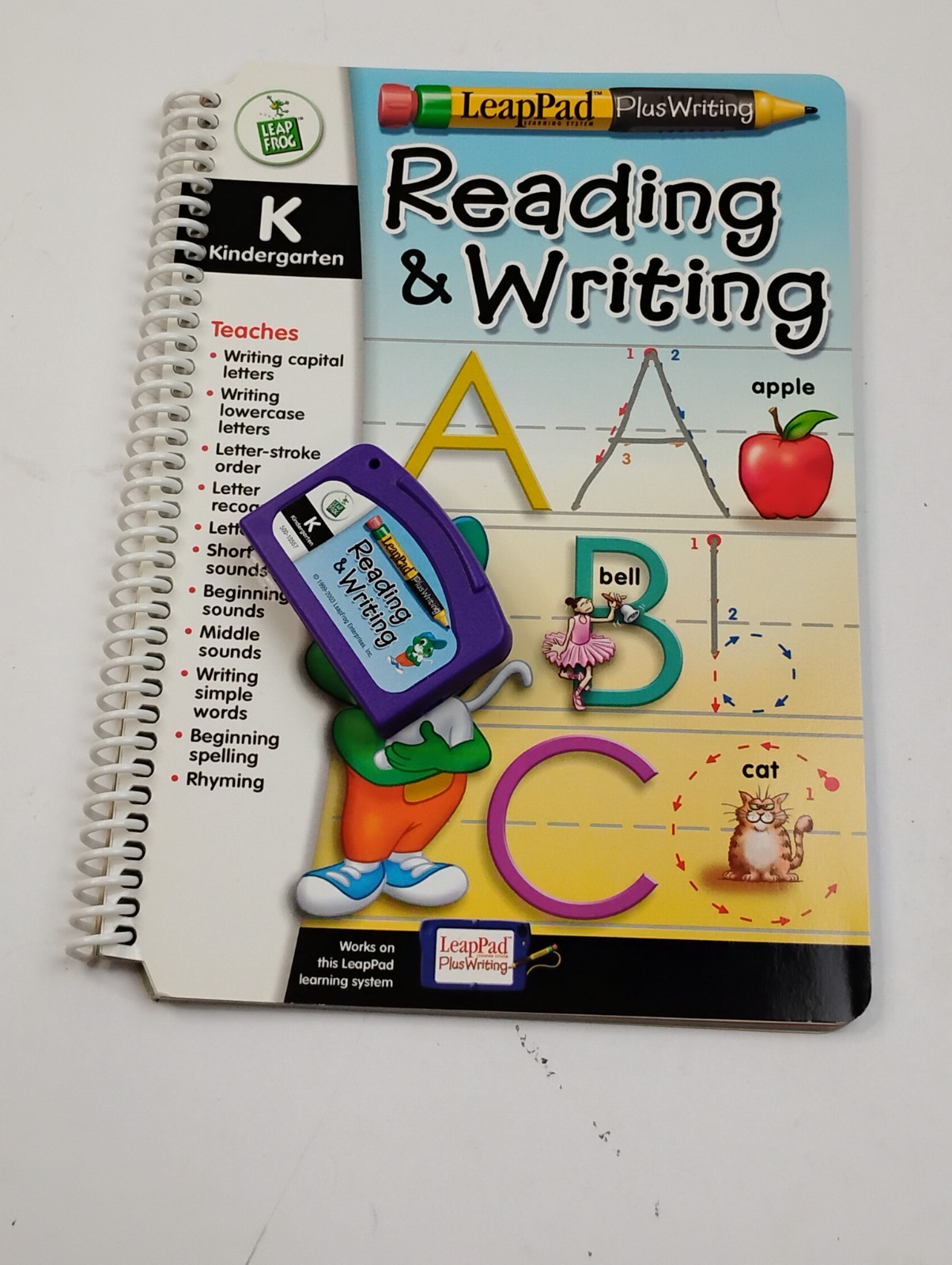LeapFrog LeapPad Pre-K 1st Grade Reading & Writing With Book