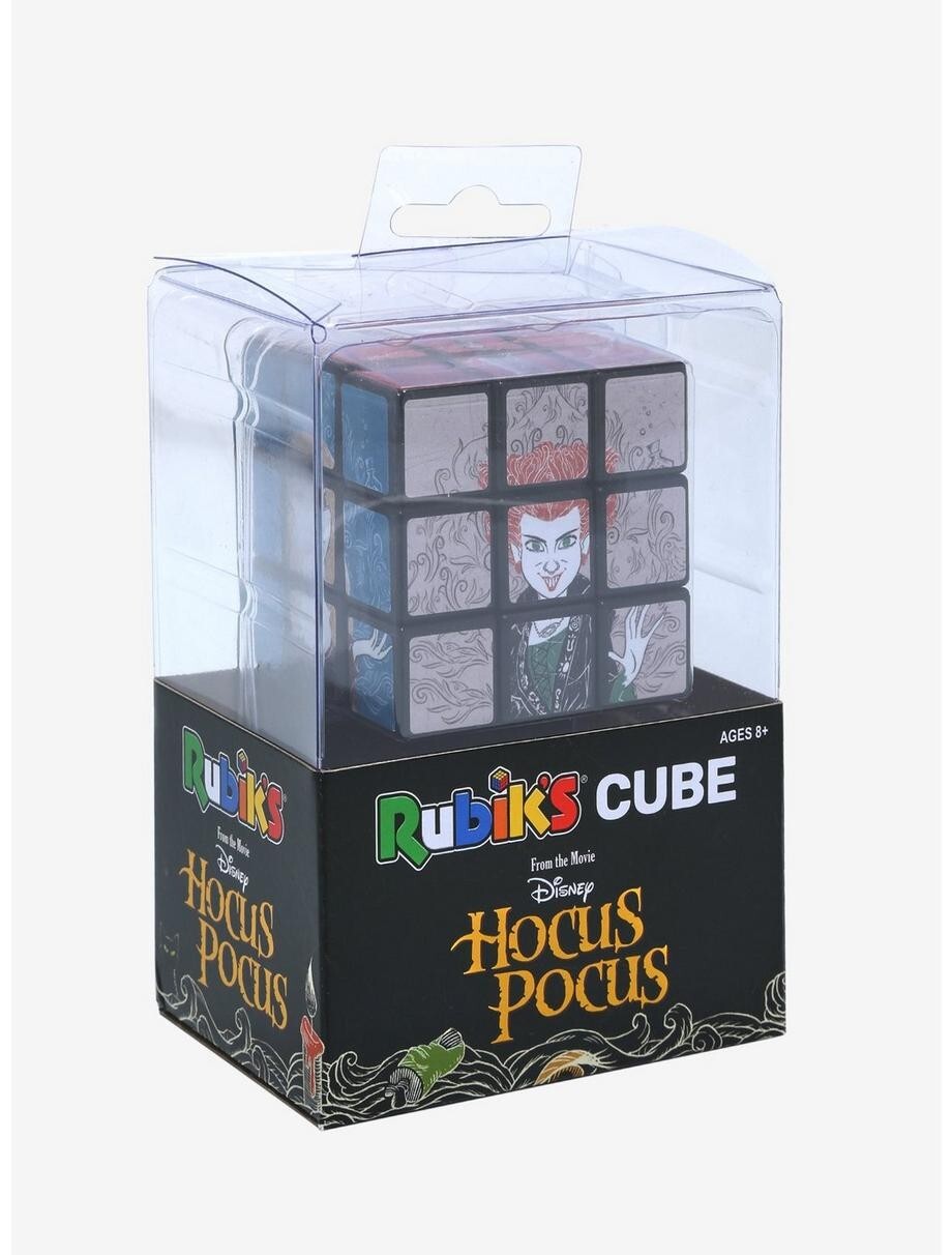 Disney Hocus Pocus Rubik’s Cube Collectible Puzzle Cube Features Characters. New