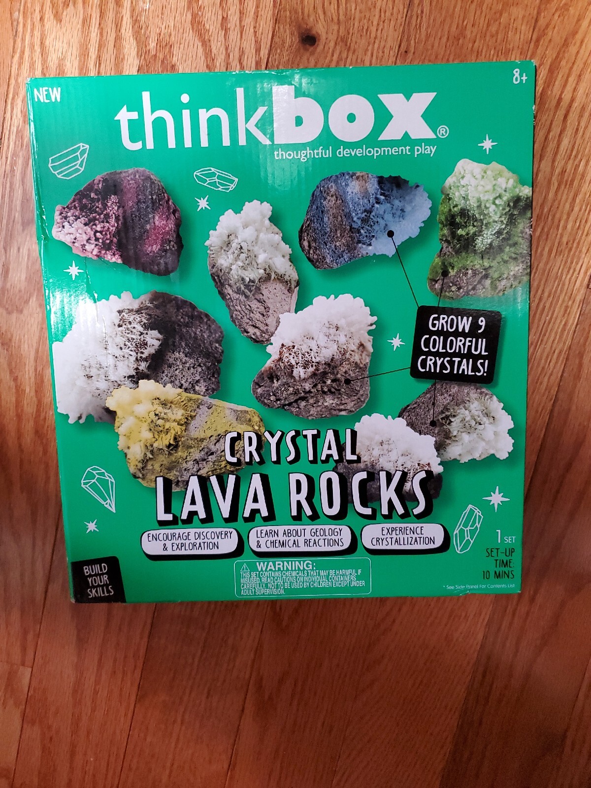 Thinkbox CRYSTAL LAVA ROCKS Science projects Toys educational STEAM STEM new nip