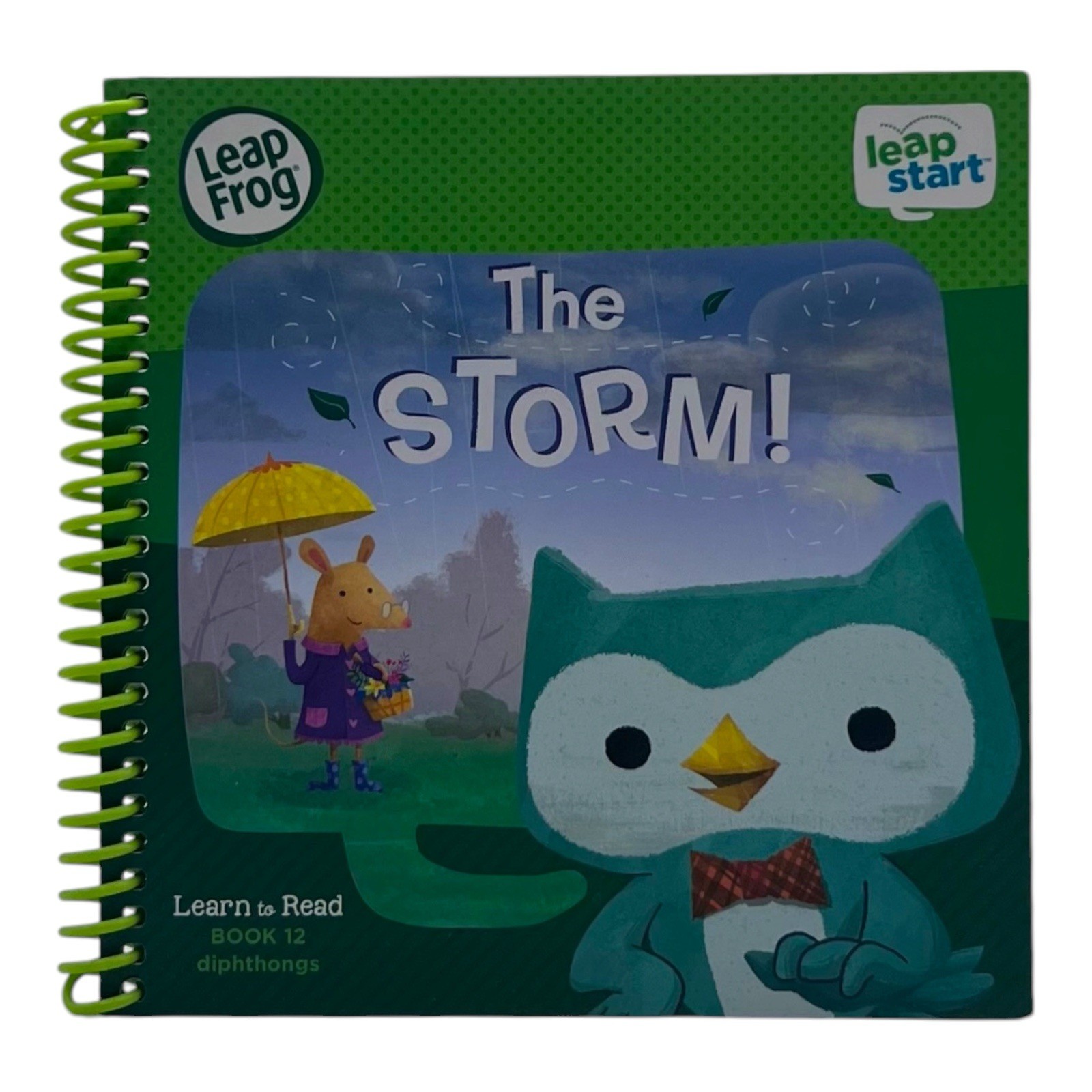 LeapFrog LeapStart Learn To Read Book Bundle 7x Spiral Activity Picture Books