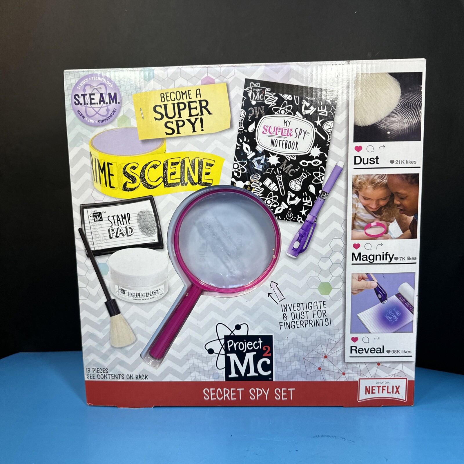 Netflix Project Mc2 Secret Spy Set Playset Kit