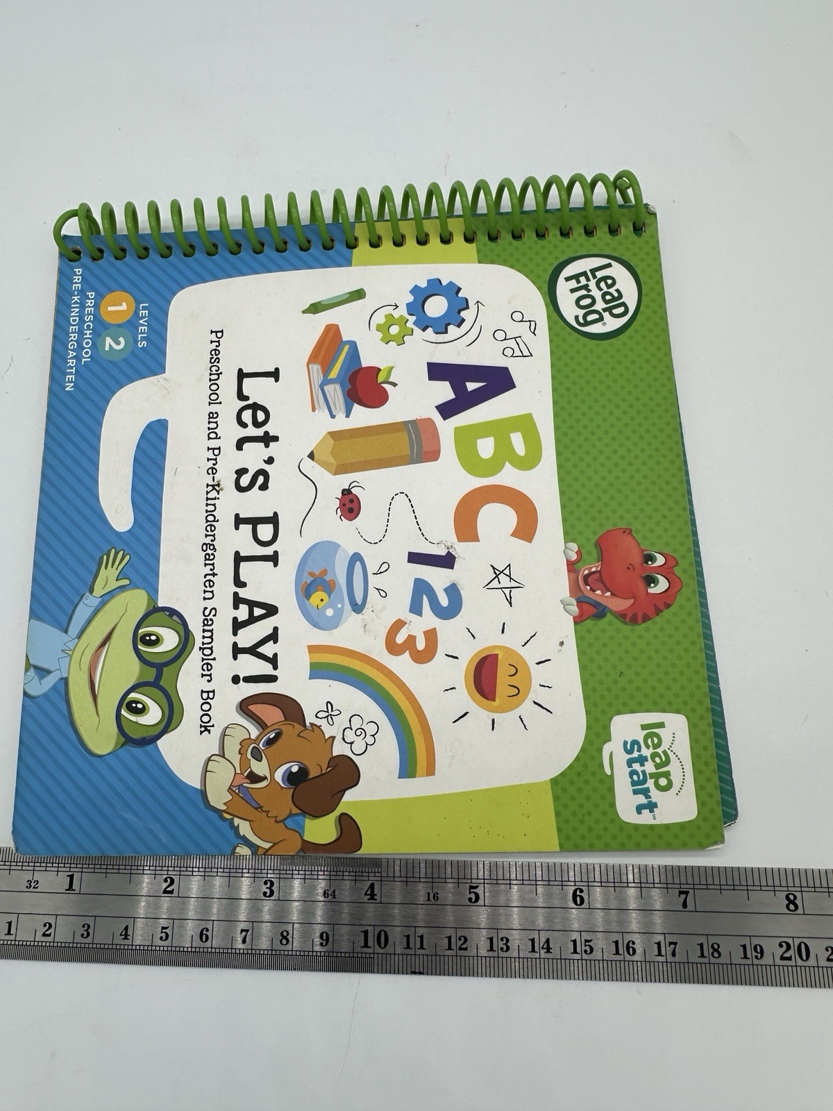 LeapFrog Leap Start Book — LET’S PLAY! PRESCHOOL to FIRST GRADE SAMPLER BOOK