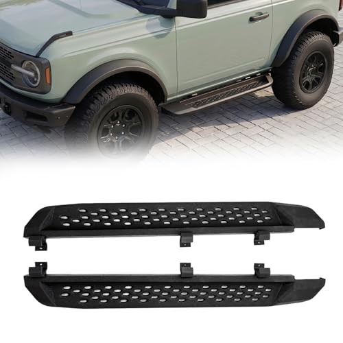 Raptor Style Running Boards for 2021-2025 Bronco 2-Door 600 Lbs (Not fit Bronco