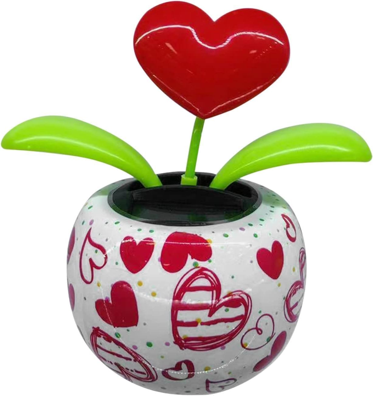 Red Solar Powered Dancing Figurines Toy – 1 inch x 1 x 0.2 inches